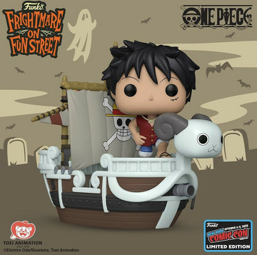 Going Merry, Luffy Monkey D. (#111 Luffy on Going Merry), One Piece, Funko, Pre-Painted